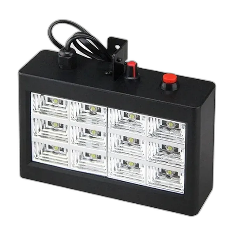 Strobo Rítmico 12 LEDs RGB