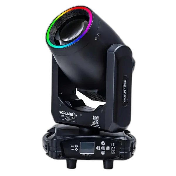 Moving Head Beam 251W 8R Com Borda