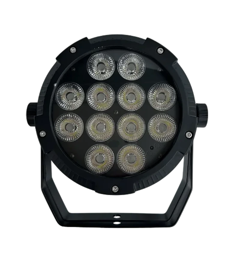 Par Led 12x18W RGBWA +uv A Bateria Recarregavel Outdoor IP65