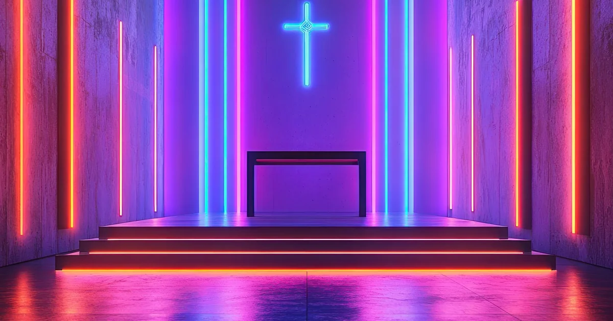 Palco de Igreja 2026: Wash Zoom e Iluminação sem Cintilação