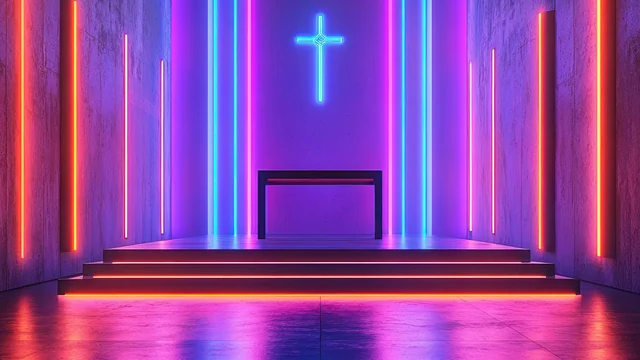 Palco de Igreja 2026: Wash Zoom e Iluminação sem Cintilação